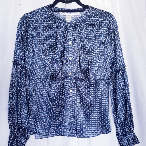 Max Studio Tops - Women's Max Studio Long Sleeve Blouse Size M